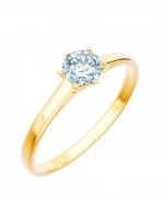 Pierścionek Bonore Elegant Brendolaze złota próby 585 z diamentem 0,7 ct