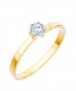 Pierścionek Bonore Elegant Caprianaze złota próby 585 z diamentem 0,5 ct