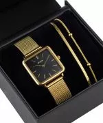 Zegarek damski BOWA Vienna Black Gold Mesh 29 Gift Set