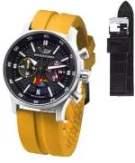 Zegarek męski Vostok Europe Miasta Polski Warszawa Chrono Limited Edition + pasek Vostok