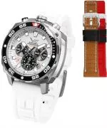 Zegarek męski Vostok Europe Systema Periodicum Oxygen Chronograph SET Limited Edition + 2 paski Vostok