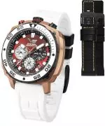 Zegarek męski Vostok Europe Systema Periodicum Phosphorus Chronograph SET Limited Edition + 2 paski Vostok