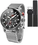Zegarek męski Vostok Europe Expedition South Pole Solar Power Chronograph Limited Edition SET + pasek Vostok