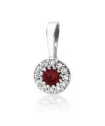 Zawieszka Bonore ze Złota próby 585 z rubinem 0,15 ct