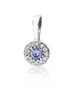 Zawieszka Bonore ze Złota próby 585 z tanzanitem 0,15 ct