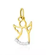 Zawieszka Bonore ze Złota próby 585 z diamentem 0,07 ct