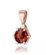 Zawieszka Bonore ze Złota próby 585 z granatem 0,6 ct