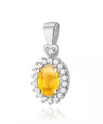 Zawieszka Bonore ze Złota próby 585 z cytrynem 0,6 ct