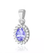 Zawieszka Bonore ze Złota próby 585 z tanzanitem 0,4 ct