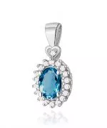 Zawieszka Bonore ze Złota próby 585 z topazem 0,5 ct