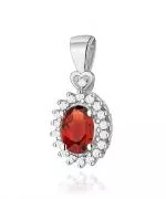Zawieszka Bonore ze Złota próby 585 z granatem 0,5 ct