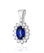 Zawieszka Bonore ze Złota próby 585 z szafirem 0,7 ct