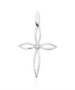Zawieszka Bonore ze Złota próby 585 z diamentem 0,02 ct