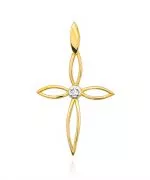 Zawieszka Bonore ze Złota próby 585 z diamentem 0,02 ct