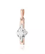 Zawieszka Bonore ze Złota próby 585 z diamentem 0,2 ct