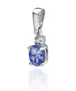 Zawieszka Bonore ze Złota próby 585 z tanzanitem 0,4 ct