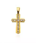 Zawieszka Bonore ze Złota próby 585 z diamentem 0,03 ct