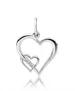 Zawieszka Bonore ze Złota próby 585 z diamentem 0,015 ct