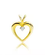 Zawieszka Bonore ze Złota próby 585 z diamentem 0,04 ct