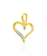 Zawieszka Bonore ze Złota próby 585 z diamentem 0,015 ct