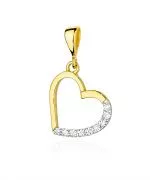 Zawieszka Bonore ze Złota próby 585 z diamentem 0,13 ct