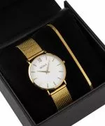 BOWA London White-Gold 33 Gift Set (zegarek + bransoletka)