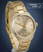 Zegarek męski DESTELL Aries Full Gold Steel Sapphire
