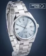 Zegarek męski DESTELL Loup Ice Blue Silver Steel Sapphire