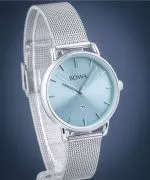 Zegarek damski BOWA Milan Ice-Blue Silver Mesh 34