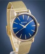 Zegarek damski BOWA Praha Navy Blue-Gold Mesh 38