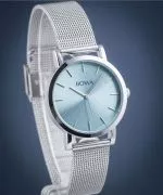 Zegarek damski BOWA Tokyo Ice-Blue Silver Mesh 33