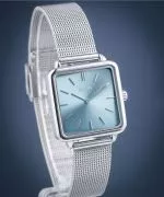 Zegarek damski BOWA Vienna Ice-Blue Silver Mesh 29