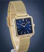 Zegarek damski BOWA Vienna Navy Blue-Gold Mesh 29