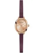 Zegarek damski Guess Ladies Red Rose Gold Tone