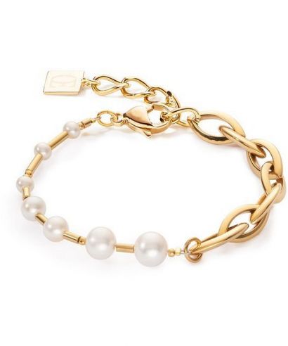 Bransoletka Coeur de Lion Navette Multiwear White-Gold