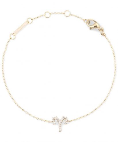 Bransoletka Daniel Wellington Crystal Zodiac Chain Gold Aries