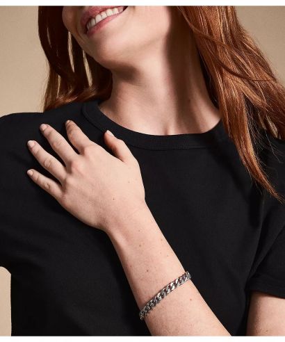 Bransoletka Fossil Harlow Linear Texture