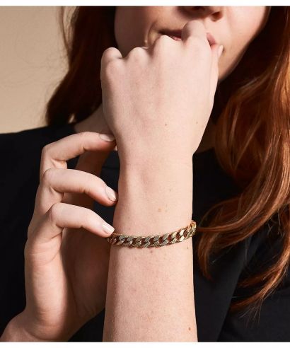 Bransoletka Fossil Harlow Linear Texture