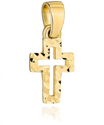 Krzyżyk Bonore Basic Albano Sant'Alessandroze złota próby 585