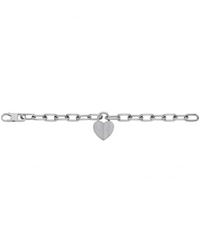 Bransoletka Fossil Harlow Linear Texture Heart