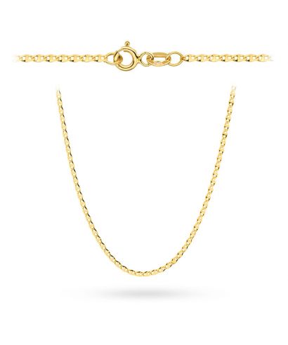Łańcuszek Bonore 55 cm Splot Gucci ze Złota próby 585