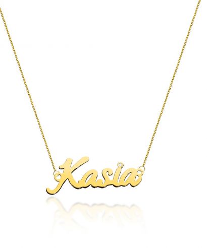 Łańcuszek Bonore 42 - 45 cm ze Złota próby 585 z diamentem 0,005 ct