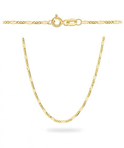 Łańcuszek Bonore 50 cm Splot Figaro, Gucci ze Złota próby 585