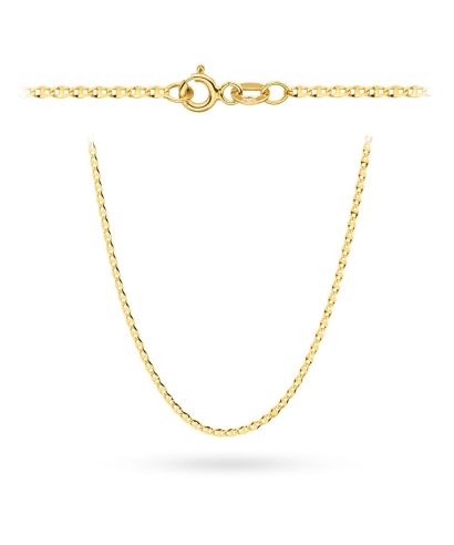 Łańcuszek Bonore 50 cm Splot Gucci ze Złota próby 585
