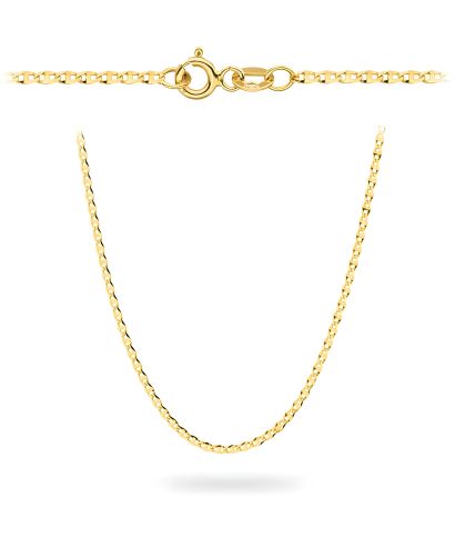 Łańcuszek Bonore 45 cm Splot Gucci ze Złota próby 585