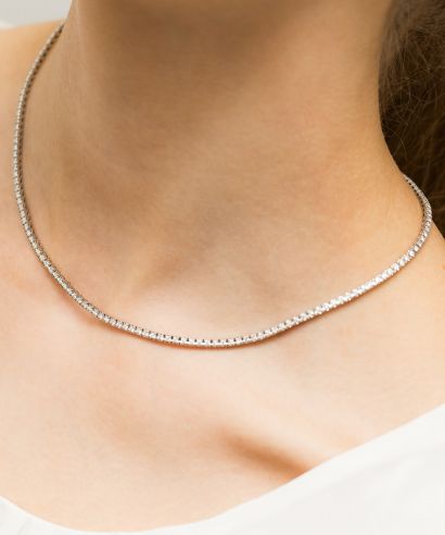 Naszyjnik Bonore ze Złota próby 585 z diamentem 3,38 ct