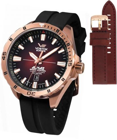 Zegarek męski Vostok Europe Almaz Space Station Limited Edition + pasek Vostok