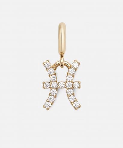 Zawieszka Daniel Wellington Charm Gold Pisces