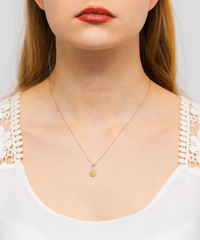 Zawieszka Bonore ze Złota próby 585 z cytrynem 0,6 ct