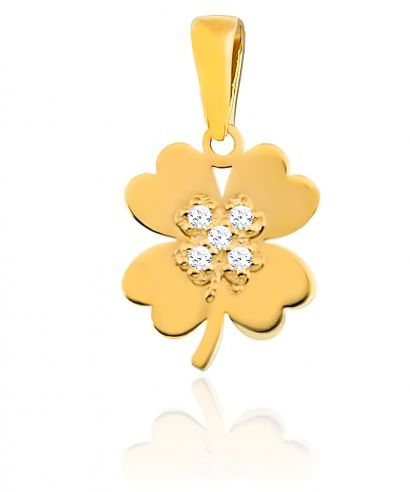 Zawieszka Bonore Blossom Castelbelforteze złota próby 585 z cyrkonią